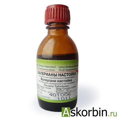 Tinctura de Valeriana, 30 ml, Plant Extract : Farmacia Tei online